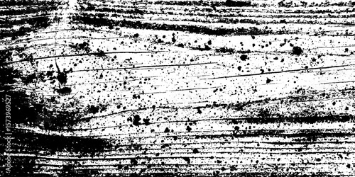 Charred wood plank surface with deep burn grooves for distressed design overlay