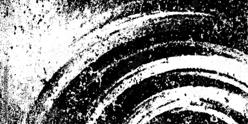 Grunge swirl pattern on etched stainless steel for industrial design overlay