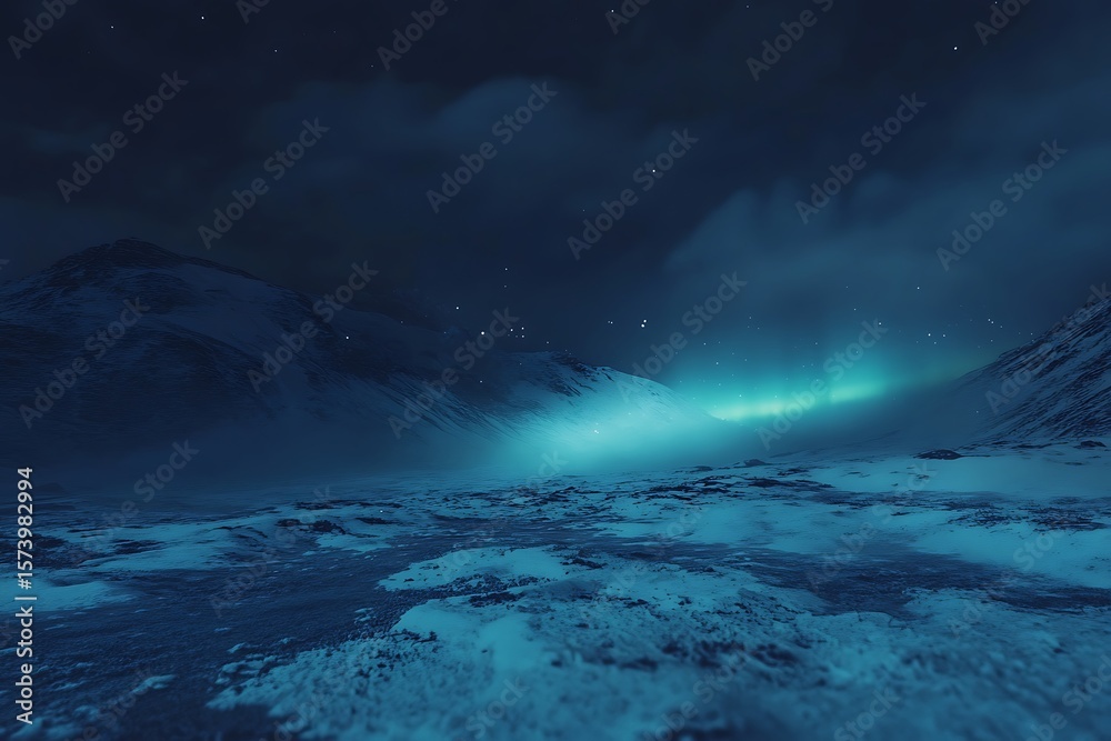 Fototapeta premium night sky and clouds