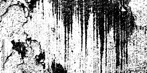Grunge texture with water stains and streaks for artistic overlay and design