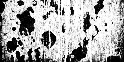 Abstract ink jet blot pattern with pixelated feed streaks for distressed background design