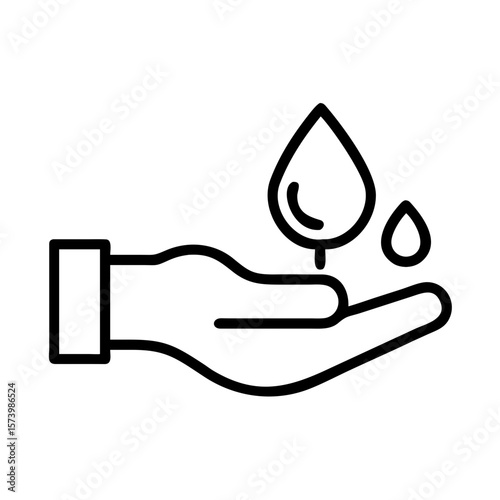 Eco Energy and Environmental Line Icons – Sustainable Power & Green Technology Vector Set
