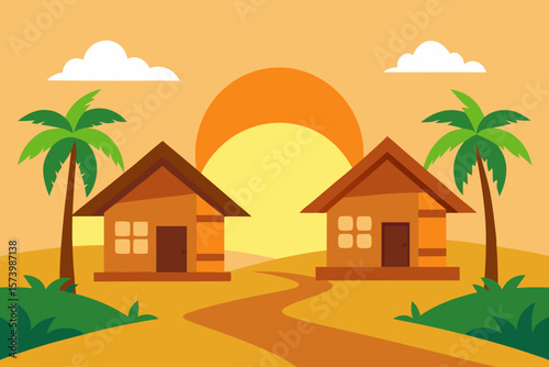 house on the beach