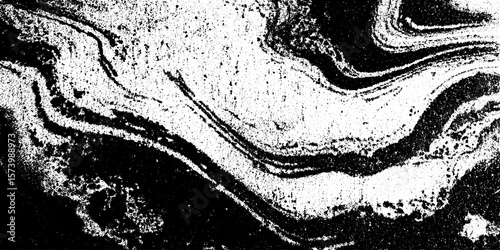 Abstract oil slick with marbled swirl lines on water ripples texture for unique design projects
