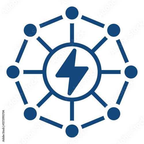 Smart Grid Icon