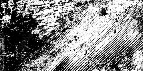 Distressed anodised aluminium texture with fine linear scratches for overlay effects