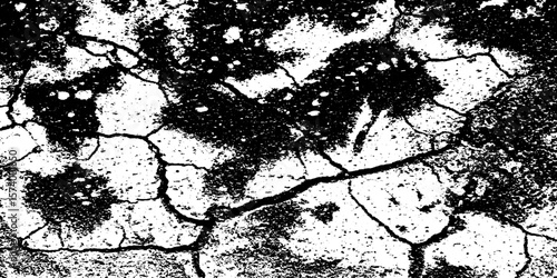 Weather beaten grungy concrete ramp texture with graffiti effect