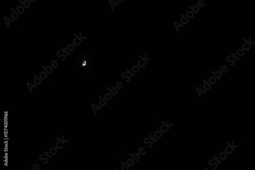 Night, moon