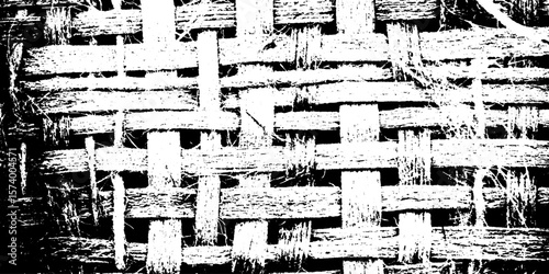 Rustic coarse jute burlap sack weave pattern for textural overlay and design