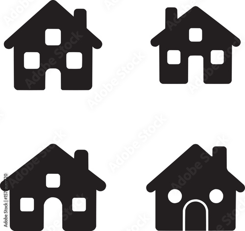 House Icons Set - Home Sweet Home Vector Collection