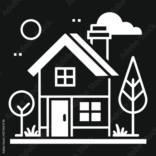 Multi-Style Home Icon Set – Filled, Outline, Flat & Rounded for iOS/Android
Minimalist Home Icons – Black & White Line Set for UI/UX & Real Estate
Multi-Style Home Icon Set 