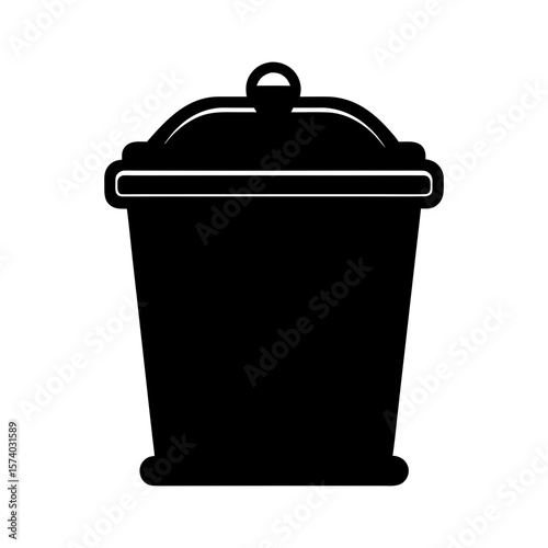 Compost Bin Clipart Vector Illustration
