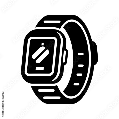 Fitness Tracker Clipart Vector Illustration