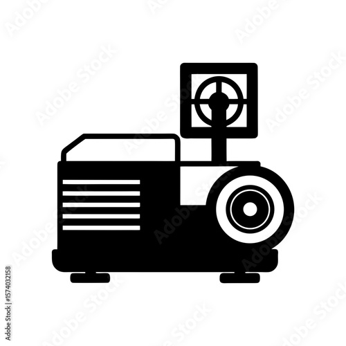 Slide Projector Clipart Vector Illustration