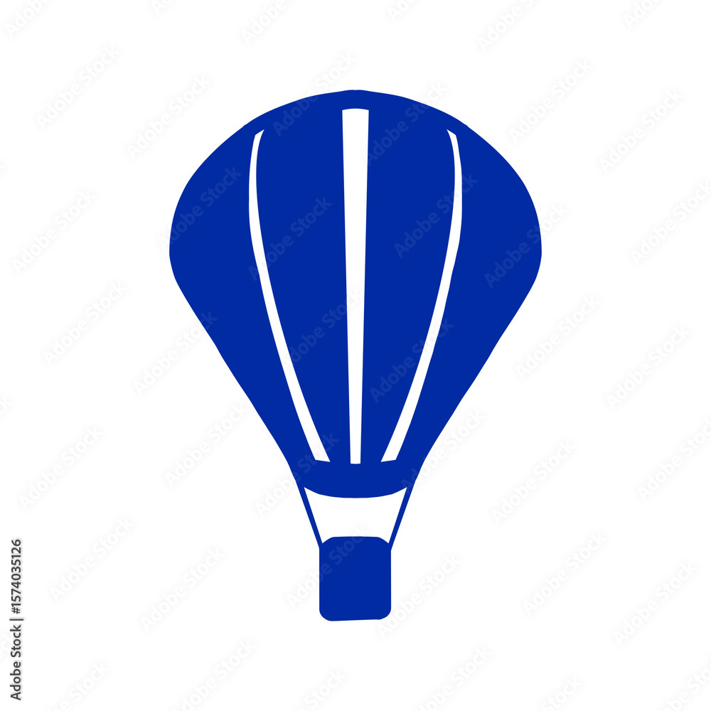 Obraz premium Hot Air Balloon Icon／熱気球のアイコン