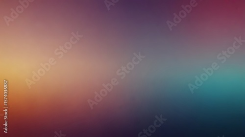 Dreamy Gradient Background with Warm to Cool Color Transition in Soft Blurred Pastel Tones