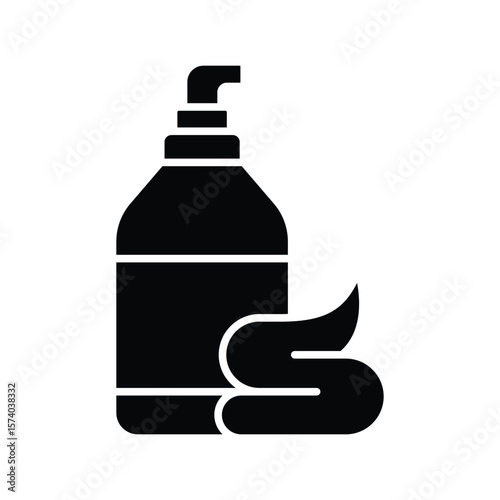 shaving cream icon vector design template simple and clean