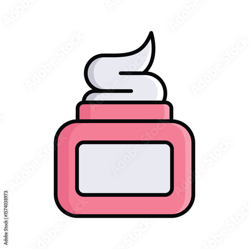 shaving cream icon vector design template simple and clean
