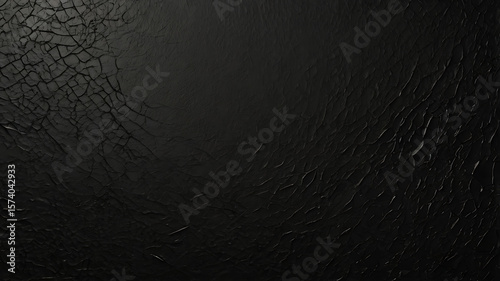 Minimal black textured background with soft spotlight effect in the center, matte finish surface, and clean shadows. Designed for product mockups, cosmetic branding, or jewelry display.  