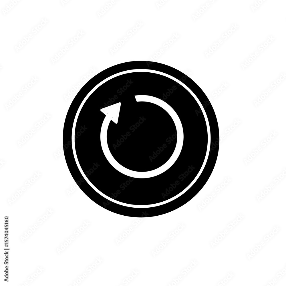 Refresh icon vector Refresh icon vector
