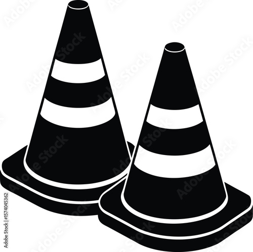 traffic cone icon