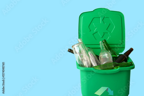Container for garbage with ...