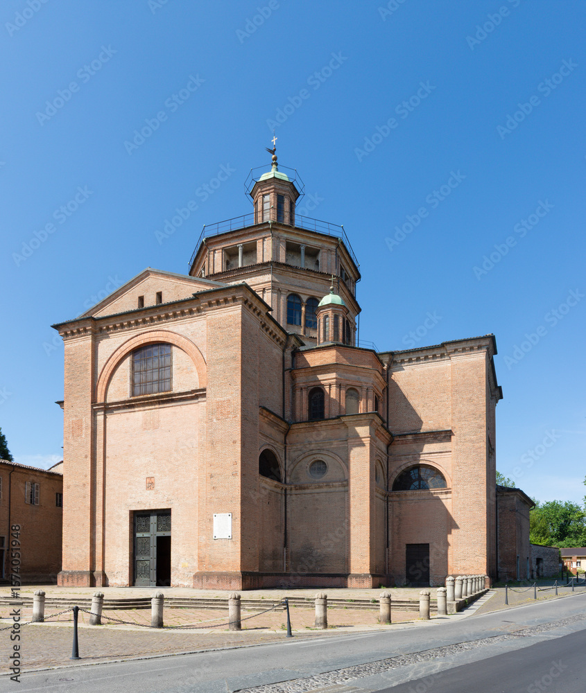 Obraz premium Piacenza - The church Basilica di Santa Maria di Campagna