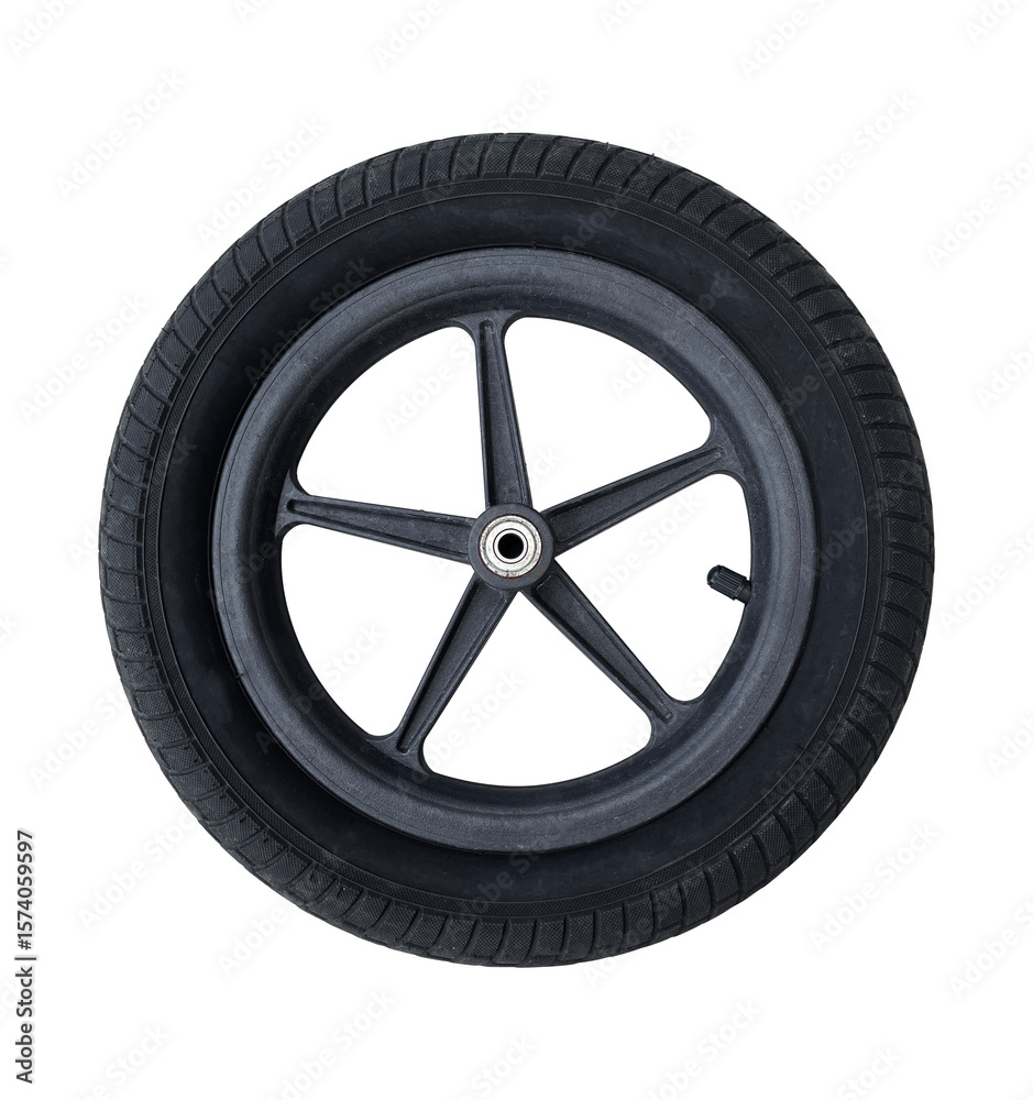 Obraz premium motorcycle wheel isolated element