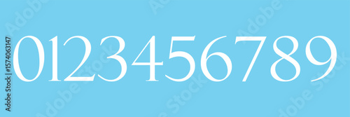 Set of brush stroke, marker textured numbers. numbers 1, 2, 3, 4, 5, 6, 7, 8, 9, 0. stylish hand draw brush painted numbers set. bold brush drawn grunge. dirty texture vector. rough brush strokes. 