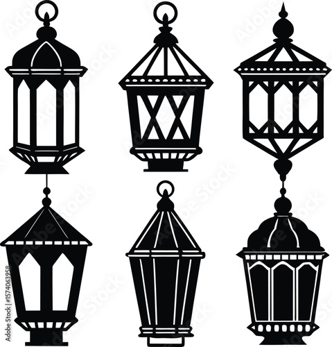 A vintage golden birdcage with an open door and an antique lamp, representing freedom from an old metal prison, metal cage, old decoration, freedom theme