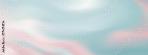 Background Light Blue,Pink Gradient for Winter banner.Vector abstract background soft pastel color Graphic fluid gradient green, pink, white,Holographic blurred Iridescent texture for Autumn sale
