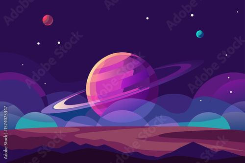 ufo in the night