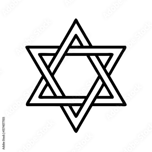 Star of David icon  
