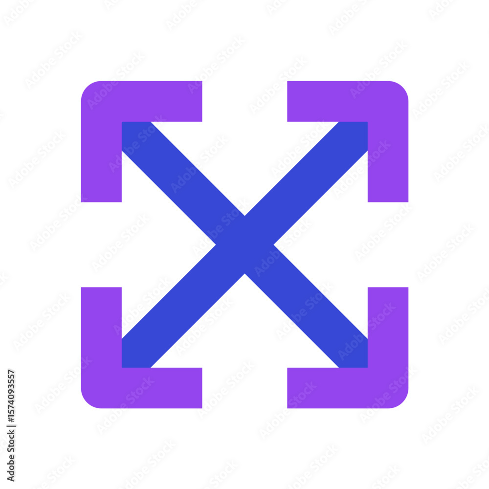 Obraz premium arrows two tone icon set