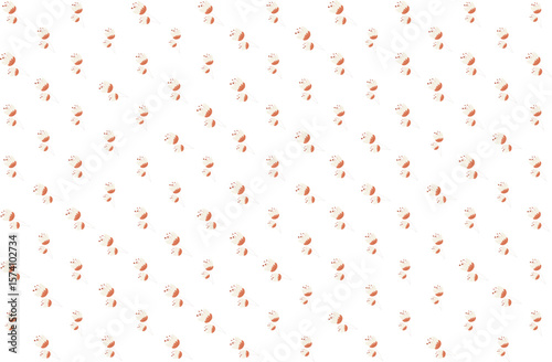Seamless pattern in botanical theme presented as a vector illustration. Perfect for wrapping, product packaging, and fabric.

