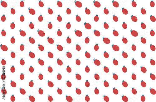 Seamless pattern in botanical theme presented as a vector illustration. Perfect for wrapping, product packaging, and fabric.


