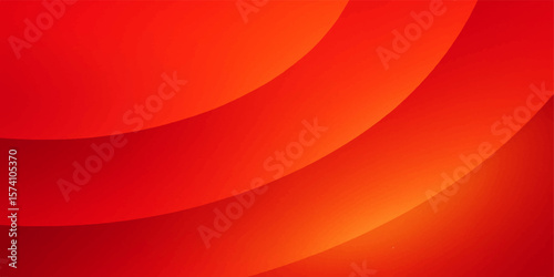  Fiery red and yellow abstract gradient background with bright glowing wave curves