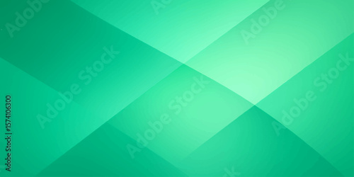 Teal mint abstract geometric background with layered design and subtle lighting