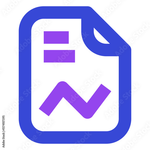 business two tone icon set
