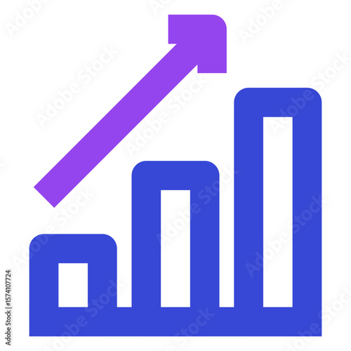 business two tone icon set