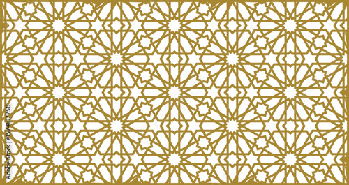 seamless pattern with abstract lines