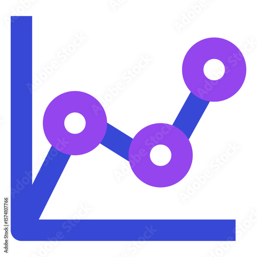 business two tone icon set