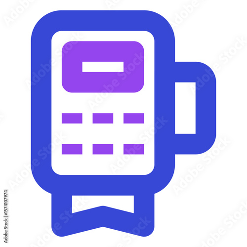 business two tone icon set