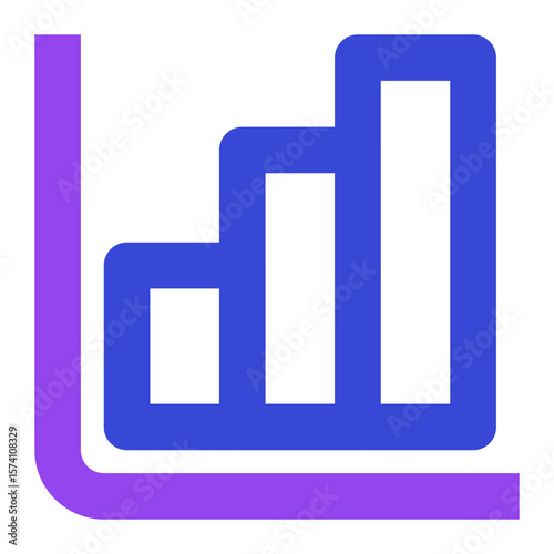 business two tone icon set