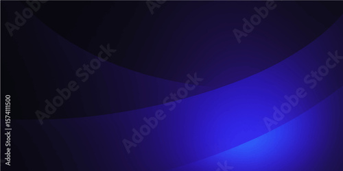 Abstract Blue Curve: A dynamic abstract graphic featuring a gradient of deep blues and subtle curves, exuding a sense of modern elegance and technological sophistication. 
