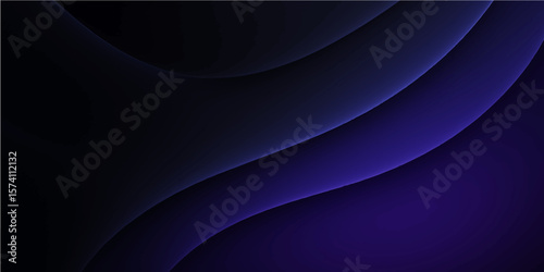 Abstract Blue Wave: A serene and captivating abstract design featuring fluid, layered blue waves that create a sense of depth and movement, suitable for a variety of creative applications.
