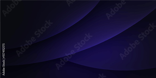 Abstract Dark Blue Waves: A captivating abstract composition of dark blue waves gracefully flowing across a deep background, creating a sense of depth, elegance, and modern visual appeal.