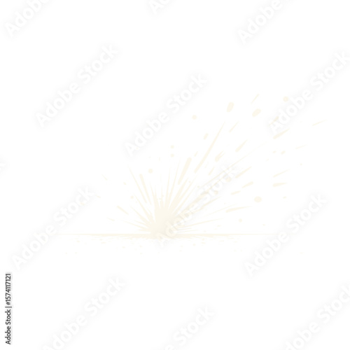Bright white sparks illustration black chandelier vector