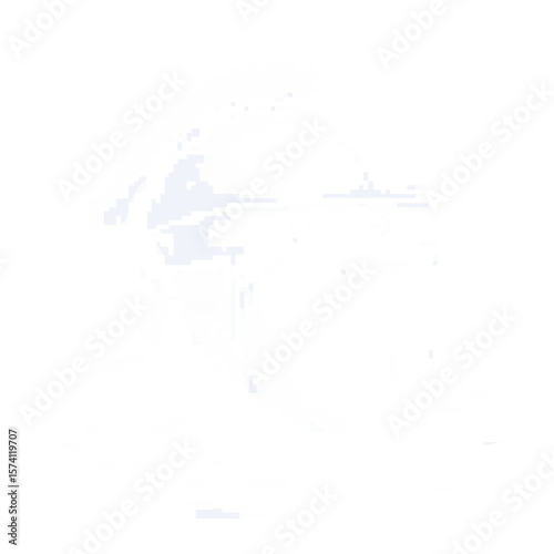 Simple roman helmet pixel style video vector