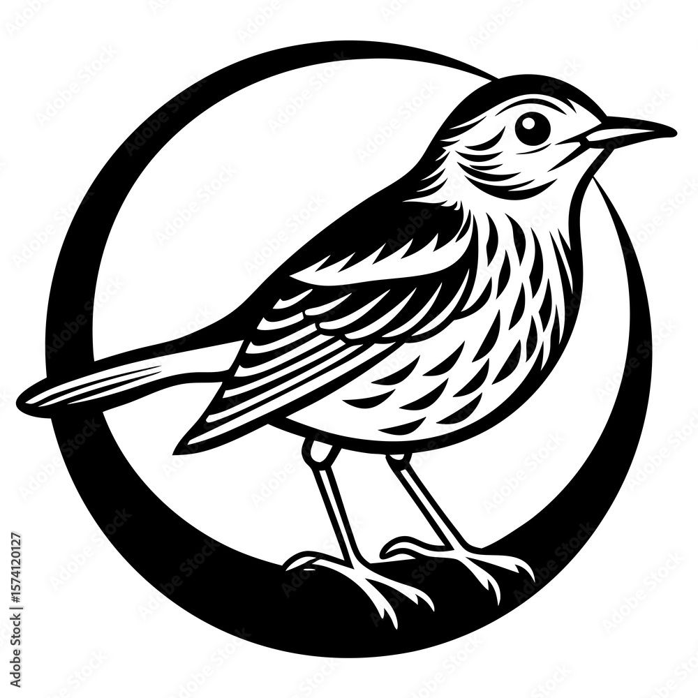 Fototapeta premium bird on a branch